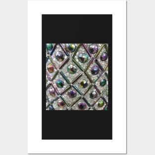 Photographic Image of Multi-colored Iridescent Beads Posters and Art